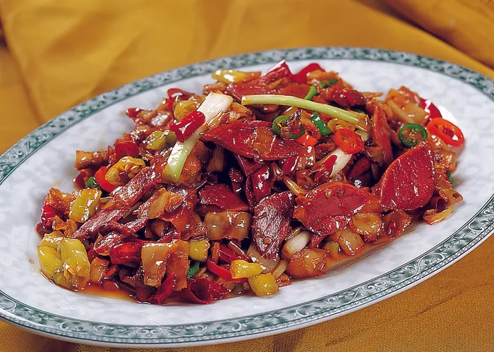 95X-039白椒炒鸭胗