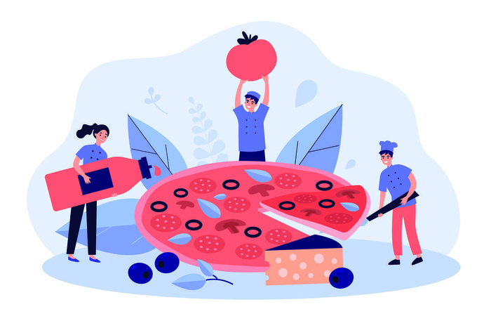 扁平化人物场景办公互联网等距ai矢量设计网页海报UI素材插画eps,ai矢量模版下载