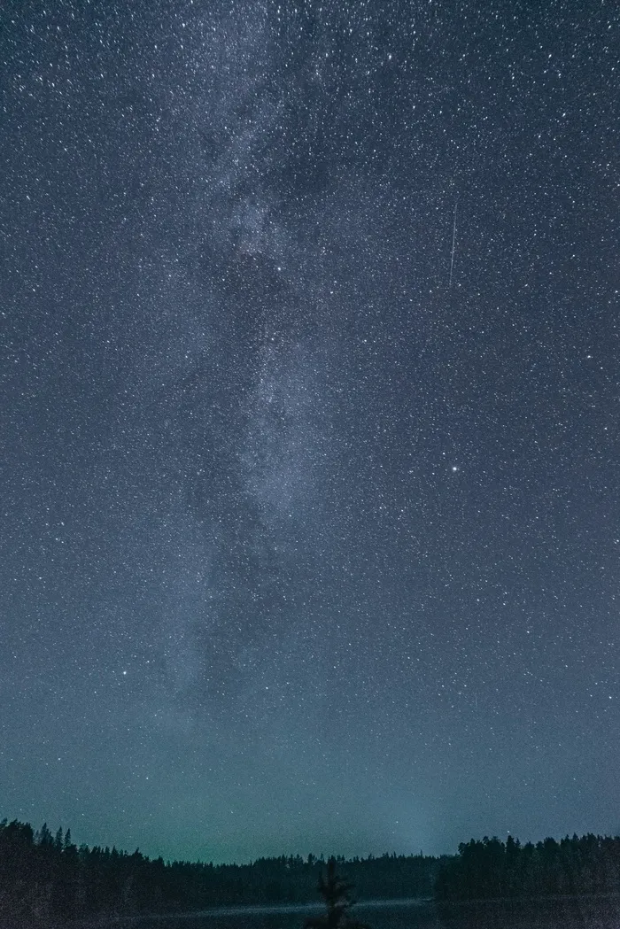 黑色星空摄影素材