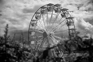 浪漫摩天轮摄影