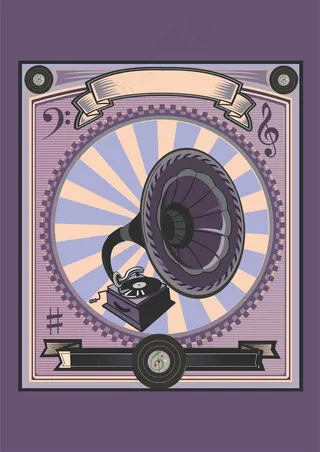 古典音乐 黑胶碟播放机