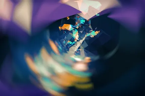 旋转模糊紫色几何抽象背景 旋转模糊紫色几何抽象背景