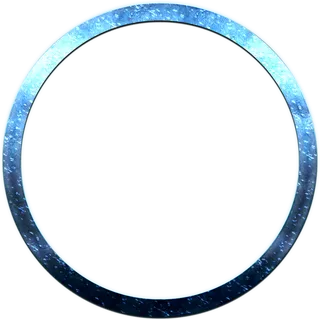 蓝色圆形线条元素素材