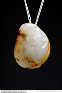 中华传统-精美的和尚鱼吊坠