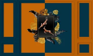 爱马仕护墙板背景墙