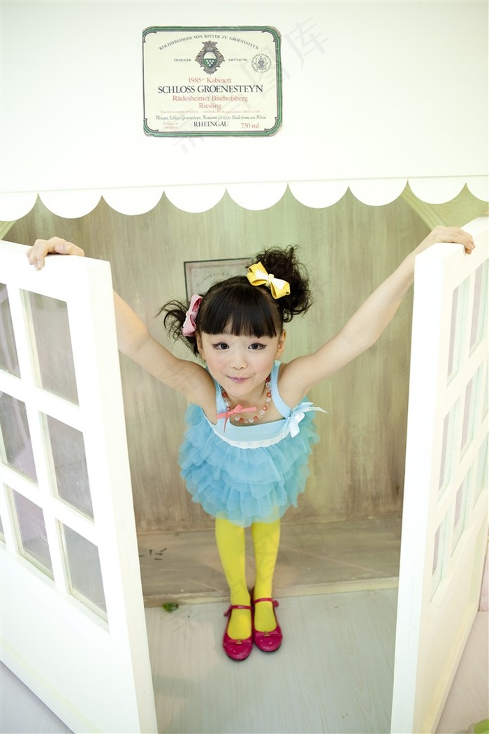 可爱女孩高清特写