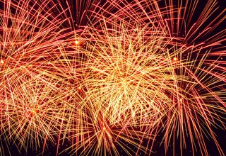 今夜烟花灿烂图片