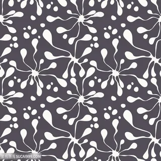 无缝墨迹背景图案