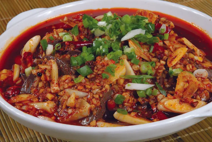 0911CC-573蒜拌羊血