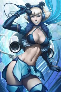 欧美动漫美女卡通图片