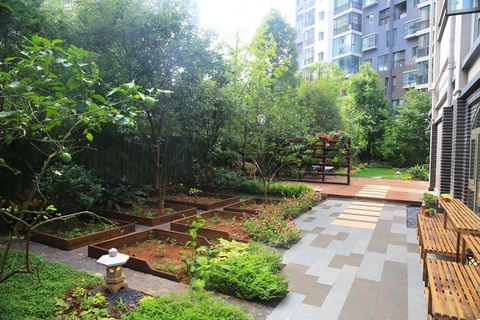 别墅 春天海报 夏天海报 地产 森林 小区海报