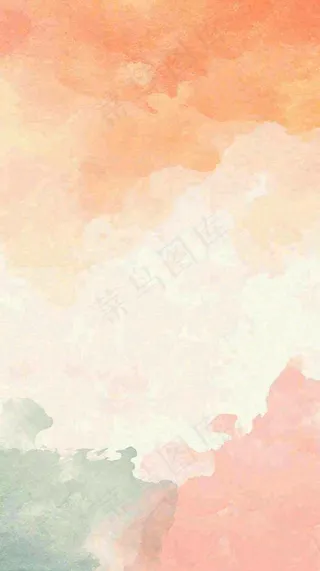 水墨泼墨粉色绿色渐变纹理背景