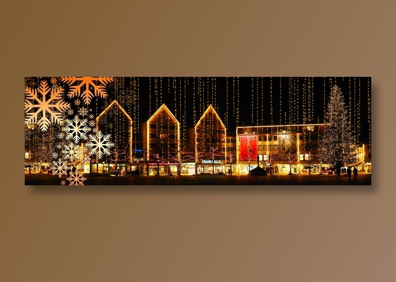夜幕下的建筑