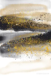 水墨山脉唯美装饰画