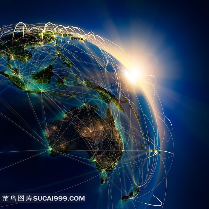 全球信息网络素材高清地球图片