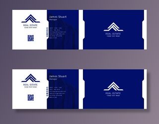 精美国外名片设计模板矢量素材