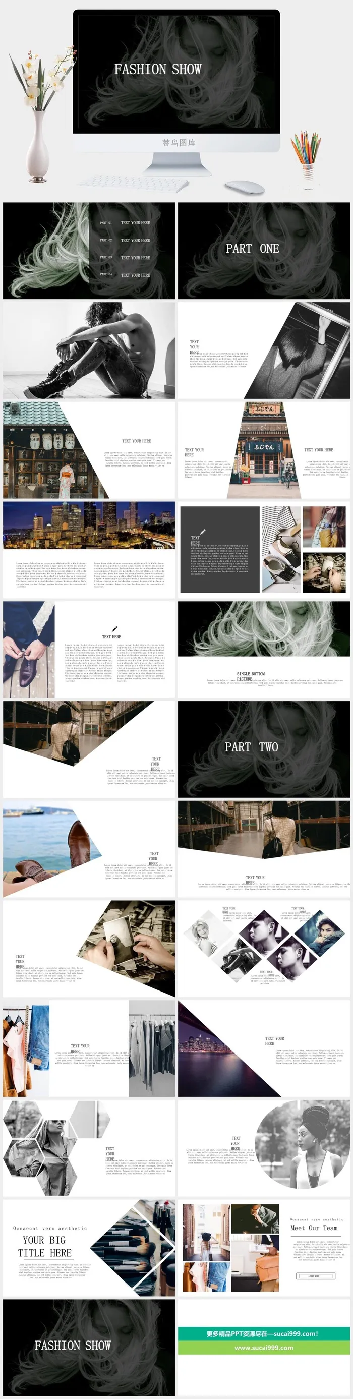 时尚欧美品牌发布会商务计划书PPT模板 时尚欧美品牌发布会商务计划书PPT模板