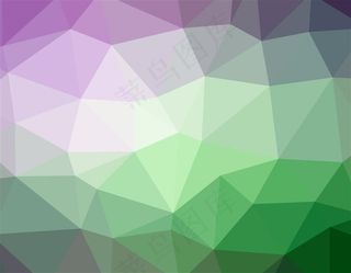炫彩渐变几何多边形背景高清素材图片