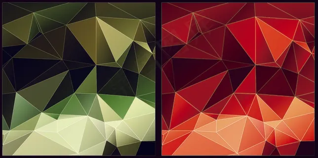 低多边形背景 几何艺术设计 多边形背景图片