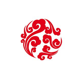 中国风古典式线条祥云纹底纹图案纹理装饰背景素材AI素材