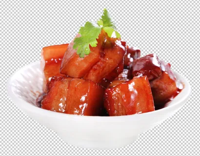五香红烧肉免扣素材