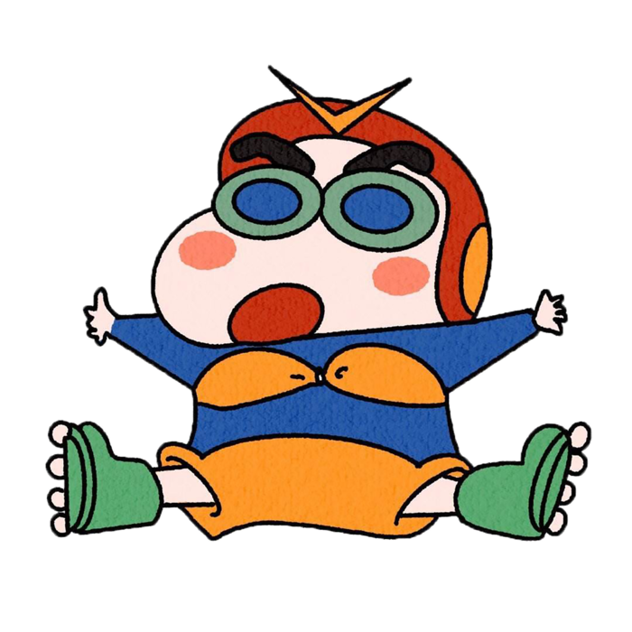 蜡笔小新卡通溜冰鞋