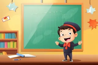 课室清新学习儿童背景