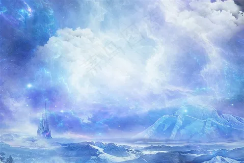 科幻寒冰背景 科幻寒冰背景