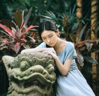 摄影图片人物美女模特照片