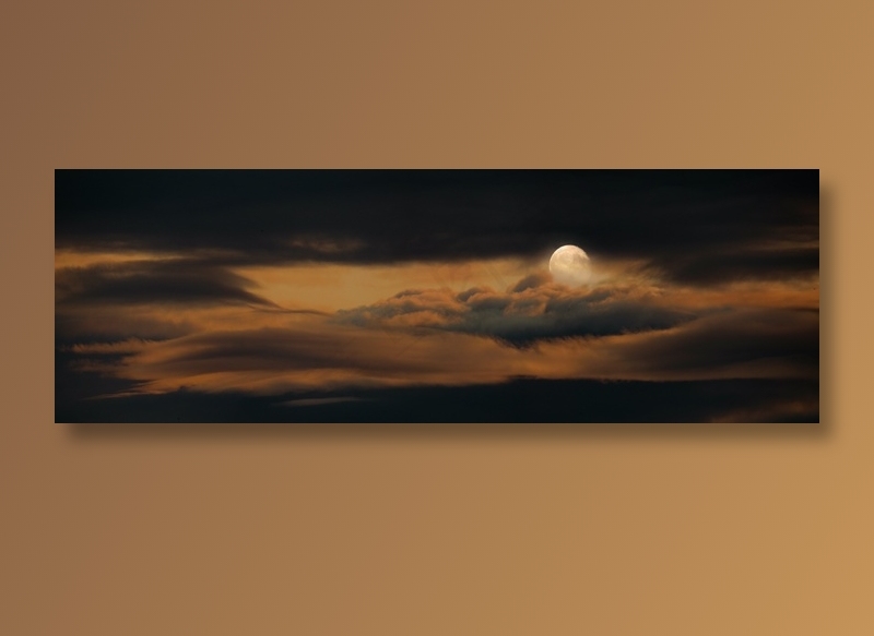 自然, 天堂, 月亮, 满月, 云, 夜晚, 神秘的心情