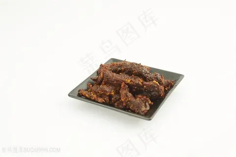 牛肉干美食图