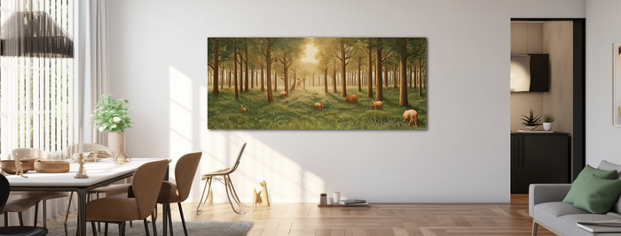 阳光透过窗户照进客厅的摄影图