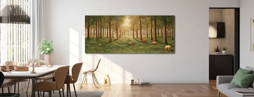 阳光透过窗户照进客厅的摄影图