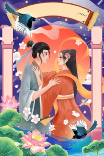 七夕清新营销图片 七夕清新营销图片