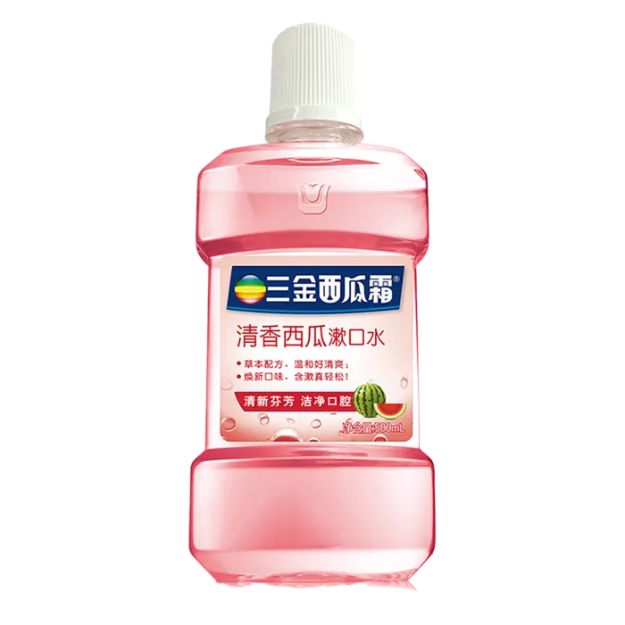 三金西瓜霜漱口水 (1)超市商品白底图免抠实物摄影png格式图片透明底