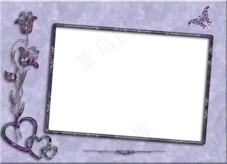 花纹相框素材图片下载