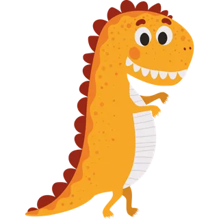 卡通恐龙生日宝宝宴派对素材恐龙派对免扣素材