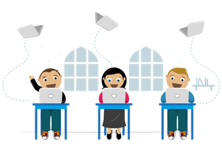 智慧课堂卡通简笔少儿兴趣班