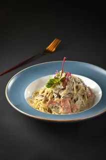 黑松露酱野茵培桹意粉 (2)