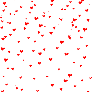 漫天爱心情人节