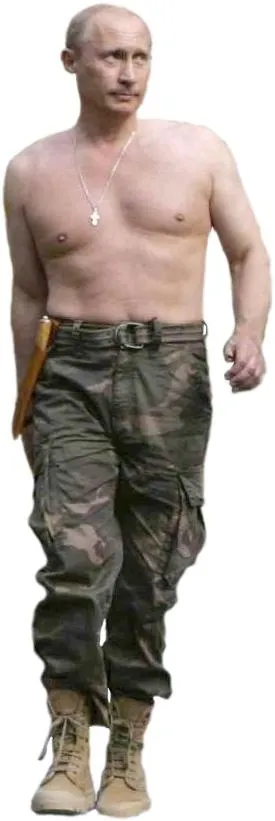 弗拉基米尔·普京 PNG免抠(275x821)