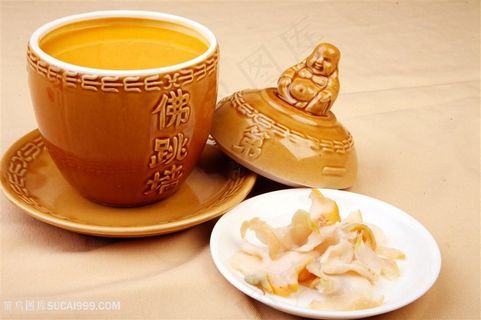 金米炖螺片的美食图片