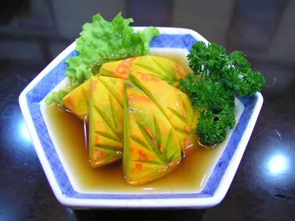 煮南瓜     煮南瓜