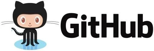GitHub 徽标 PNG免抠(2000x665)