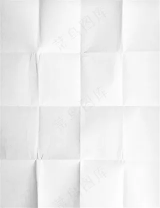 留下折痕的白色纸纹理背景素材