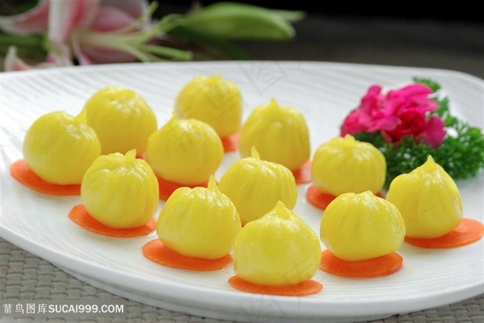 玉米水晶包的美食图片