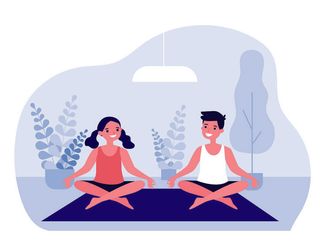 扁平化人物场景办公互联网等距ai矢量设计网页海报UI素材插画