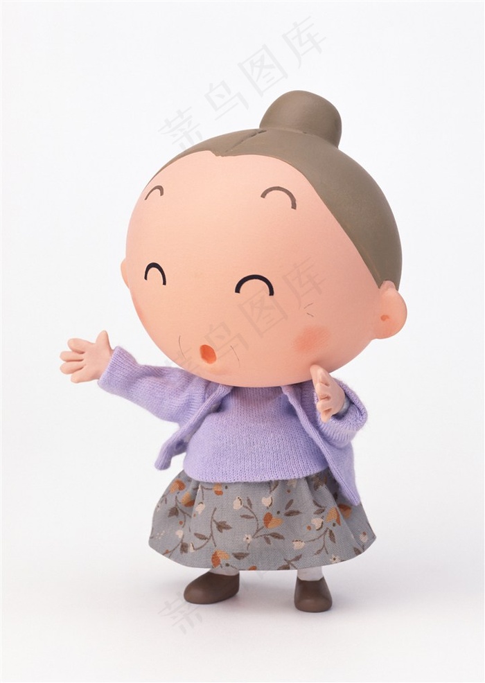 卡通奶奶图片