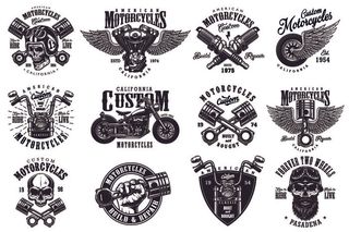 手绘Logo标志素材