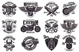 手绘Logo标志素材